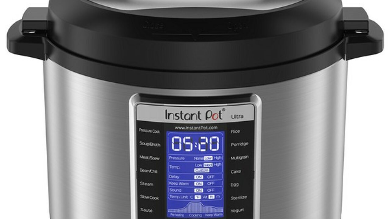 Instant Pot Ultra 10-in-1 Programmable Pressure Cooker - 1000W - 6 qt